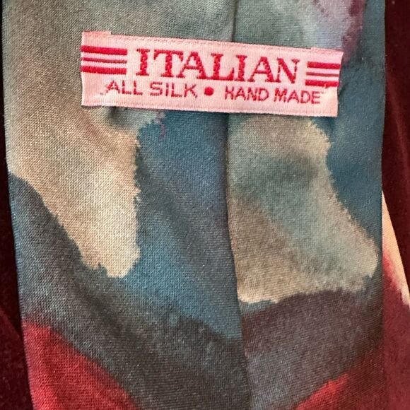 Set of 3 ties - 100% silk ties - Picture 4 of 5